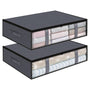 Onderbed opbergtas - 2 stuks - 60x45x15 cm - Kleding of Dekbed opbergen onder het Bed