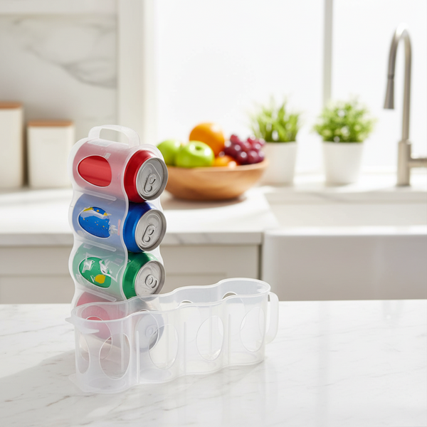 Blikjeshouder voor Koelkast - 2 Stuks - 8 Blikjes - Blikjes Organizer - Koelkast Organizer