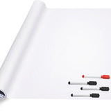 Whiteboard Folie XL Zelfklevend met 4 Stiften met Wisser - 60 x 100 cm