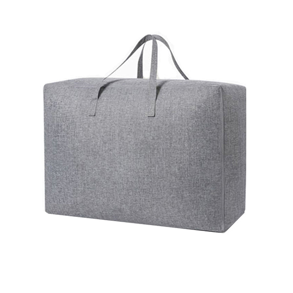 Opbergzak XXL Dekbed - Grijs - 70 x 50 x 30 cm - Opbergtas voor Dekbed en Kleding - Kledingzak XXL