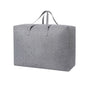 Opbergzak XXL Dekbed - Grijs - 70 x 50 x 30 cm - Opbergtas voor Dekbed en Kleding - Kledingzak XXL