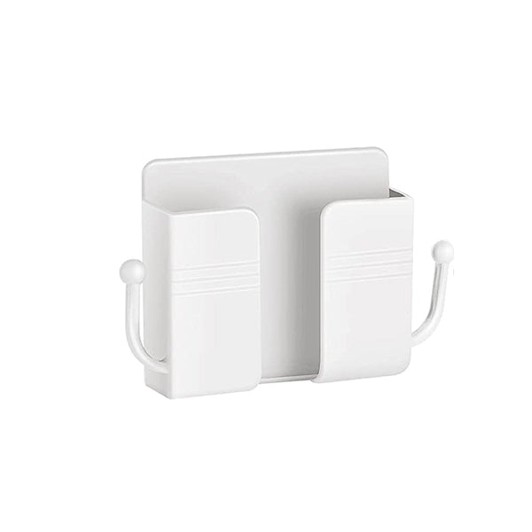 Afstandsbediening Houder - 6 Stuks - Wit - AB Houder- Houder voor Afstandsbediening voor aan de Muur - Remote Controll Holder