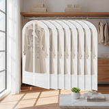 Kledinghoes - 10 stuks - 140x60 cm - Wit - Transparant - Kledinghoezen - Kledinghoes Wit - Trouwjurkhoes - Kostumhoes