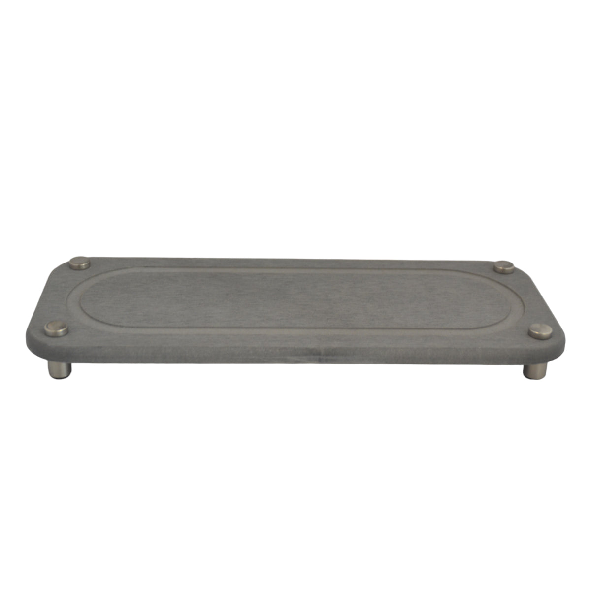 Sink Organizer - Grijs - 28 x 11 cm - Home Sink Organizer - Badkamerplankje - Gootsteen Organizer