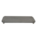 Sink Organizer - Grijs - 28 x 11 cm - Home Sink Organizer - Badkamerplankje - Gootsteen Organizer