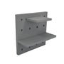 Wandplank Zelfklevend - 22 cm x 22cm - Verstelbaar - Grijs - Zelf Samen te Stellen