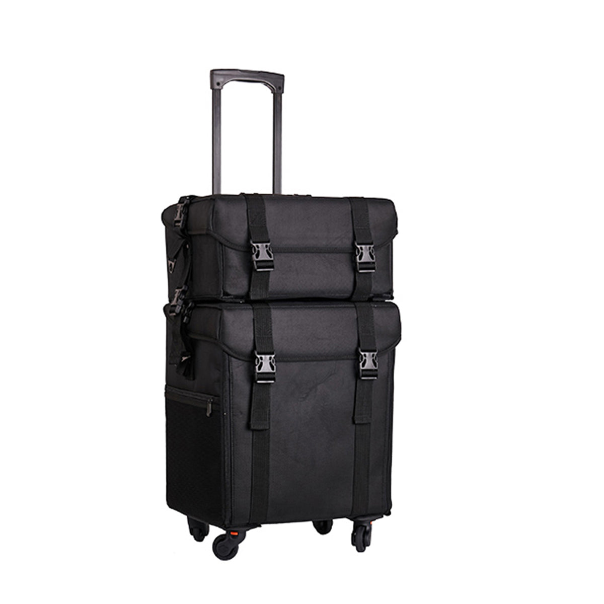 Pedicurekoffer met Wieltjes - Zwart - 60x41x30 cm - Pedicure case - Ambulante Pedicure Koffer