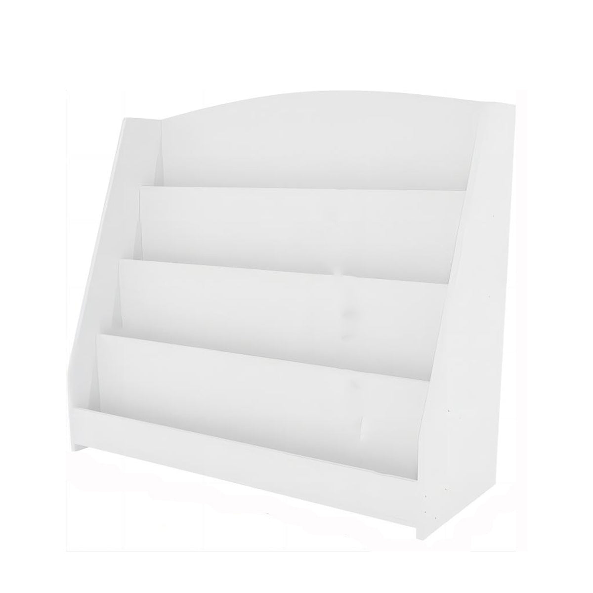 Kinderboekenkast - 88 x 80 x 30 cm - Wit - Hout - Kinderboekenrek - Boekenrek Kinderkamer