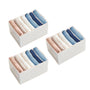 Kleding organizer - 3 stuks - Wit - Opberger voor Broeken, T-shirts, Overhemden en Topjes