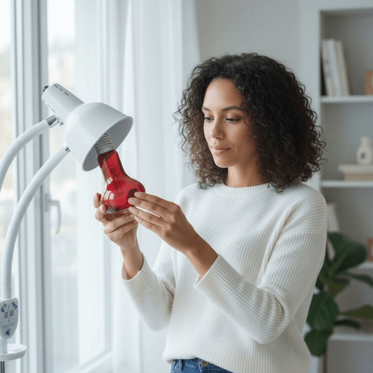 Infrarood lamp voor ontspanning en gezondheid