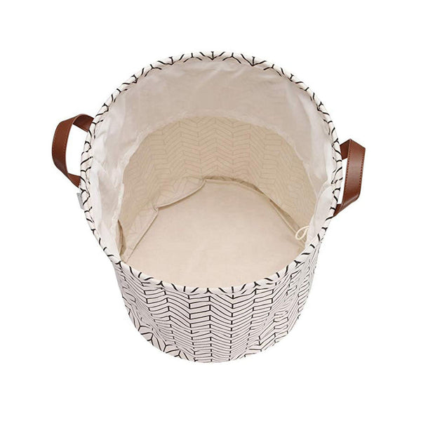 Wasmand - Opbergzak - 60L - Waterproof - Zwart-wit