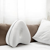 Kniekussen voor in Bed - Wit - Orthopedisch Kniekussen - Beenkussen - Zijslaapkussen - Zijslaap Kussen Voor In Bed - Heupklachten