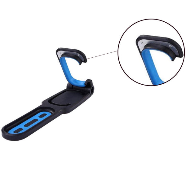 Fiets Ophangbeugel - Zwart - Blauw - Muurhouder fiets - Muurbeugel Wandhouder Wandbeugel