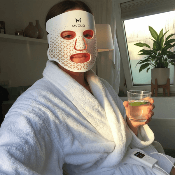 LED Face Mask + Halsmasker