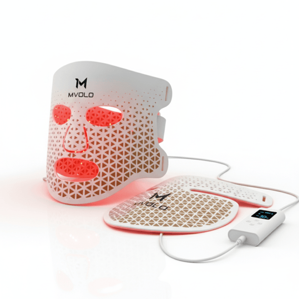 LED Face Mask + Halsmasker