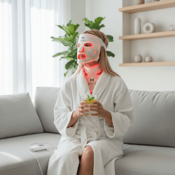 LED Face Mask + Halsmasker