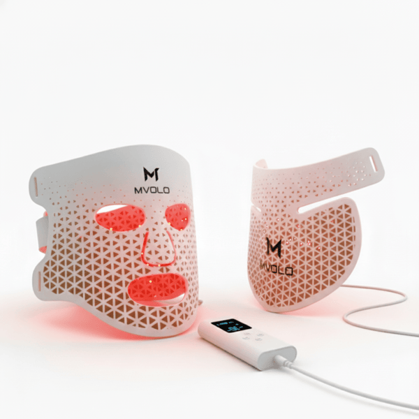 LED Face Mask + Halsmasker