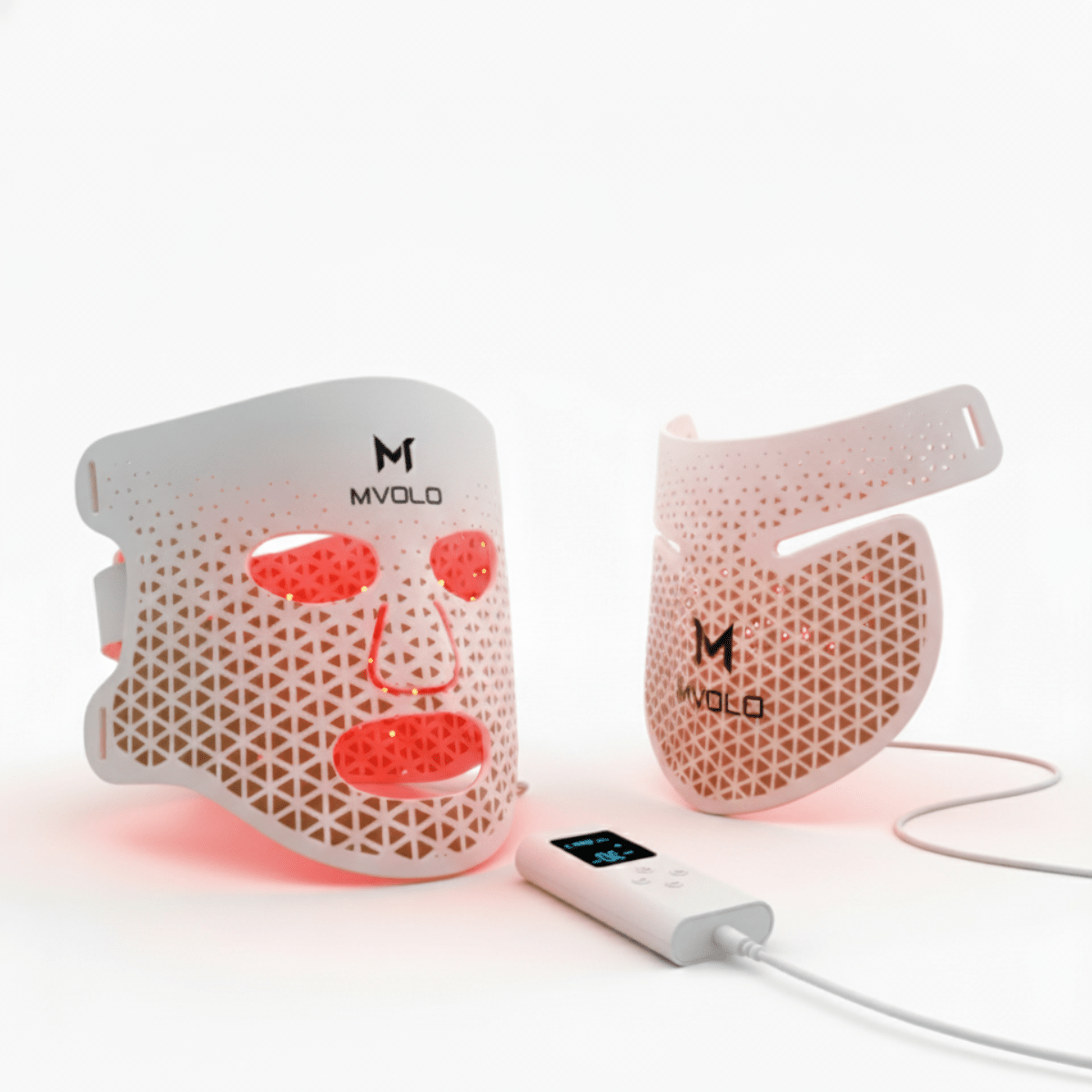LED Face Mask + Halsmasker