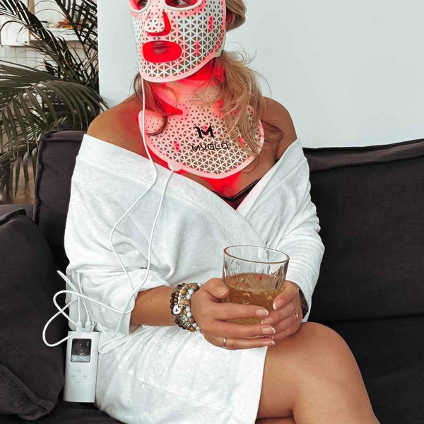 LED Face Mask + Halsmasker