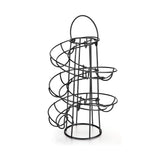 Eierhouder - Zwart - Eierrek - Eierdoos - Eieren Bewaren