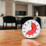 Leerklok rond - Timer Kind - Vergaderklok - Aftelklok