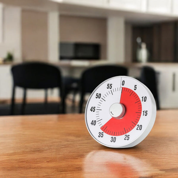 Leerklok rond - Timer Kind - Vergaderklok - Aftelklok