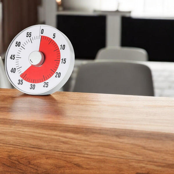 Leerklok rond - Timer Kind - Vergaderklok - Aftelklok