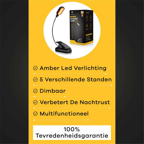 Leeslamp PRO - De ideale leeslamp voor elke lezer