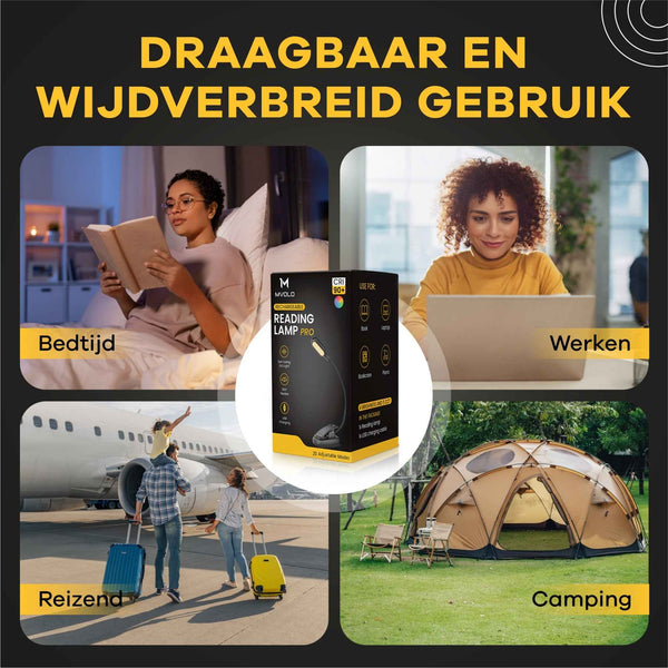 Leeslamp PRO - De ideale leeslamp voor elke lezer