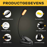 Leeslamp PRO - De ideale leeslamp voor elke lezer