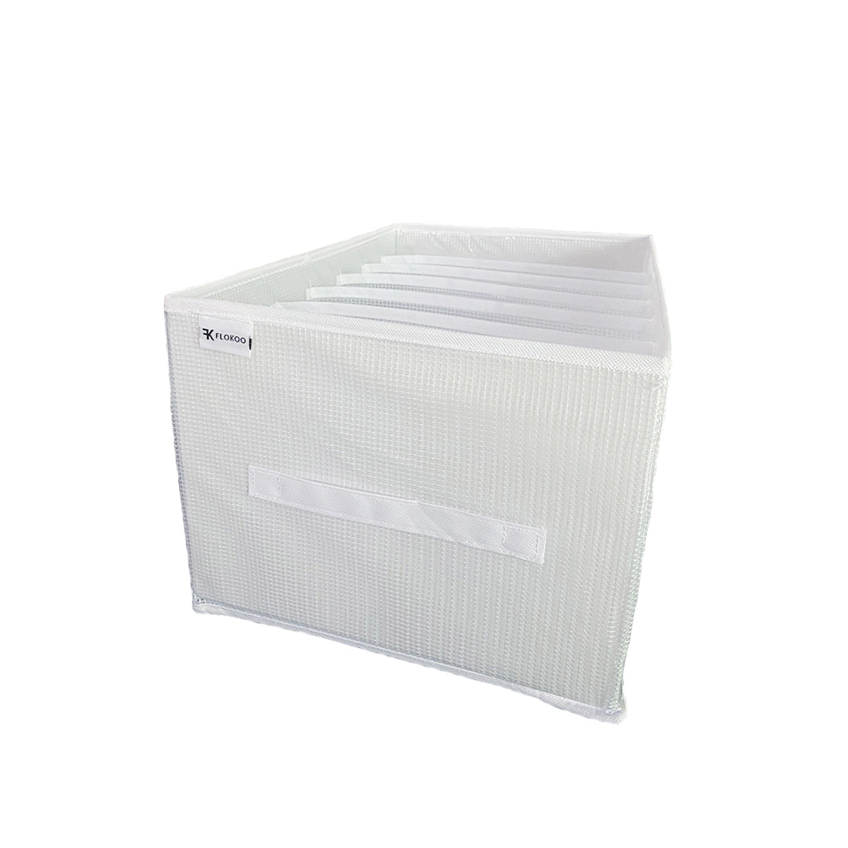 Kleding organizer - 3 stuks - Wit-Wit - Opberger voor Broeken, T-shirts, Overhemden en Topjes