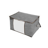 Hoogwaardige Opbergtas voor Kleding - 4 Stuks - Grijs - Organizer voor Dekbed