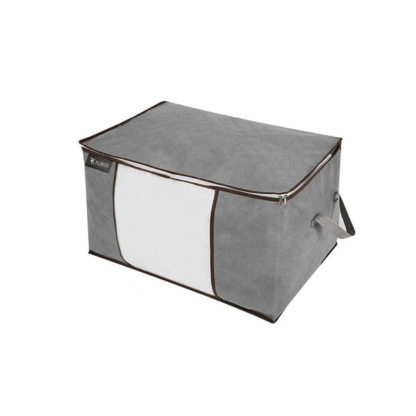 Hoogwaardige Opbergtas voor Kleding - 4 Stuks - Grijs - Organizer voor Dekbed