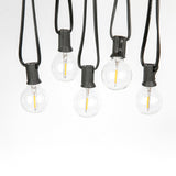 Prikkabel Buiten 15,3 Meter – 25 LED Lampen – Koppelbare Lichtsnoer Buiten – Waterdichte Tuinverlichting – Warm Wit – Sfeerverlichting voor Tuin, Balkon, Terras & Overkapping