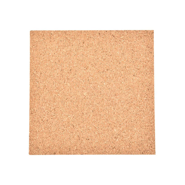 Kurk prikbord Vierkant - Zelfklevend - 4 stuks - 30 x 30 x 0,7 cm