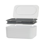 Billendoekjes Houder - Wit - Billendoekjesdoos - Tissuedoos - Tissuebox - Billendoekjesbox