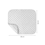 Strijkmat - 85x50 cm - Lichtgewicht - Strijkdoek - Strijkplank - Tafel strijkplank - Reisstrijkijzer - Mini strijkijzer - Mini strijkplank - voor op tafel - Mouwplankje - Strijkkussen