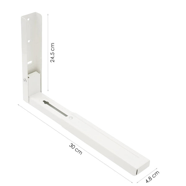 Magnetron Beugel - 2 Stuks - Wit - Verstelbare Muurbeugel Magnetron - Microwave Holder