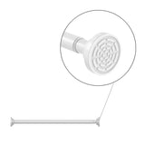 Douchestang Uitschuifbaar - Wit - 120 cm tot 215 cm - Universeel - Douchestang zonder Boren - Douchestang Verstelbaar