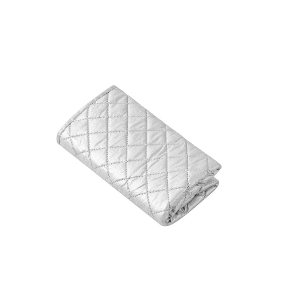 Strijkmat - 120 x 60 cm - Lichtgewicht - Strijkdoek - Strijkplank - Tafel strijkplank - Reisstrijkijzer - Mini strijkijzer - Mini strijkplank - voor op tafel - Mouwplankje - Strijkkussen