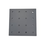 Wandplank Zelfklevend - 22 cm x 22cm - Verstelbaar - Grijs - Zelf Samen te Stellen