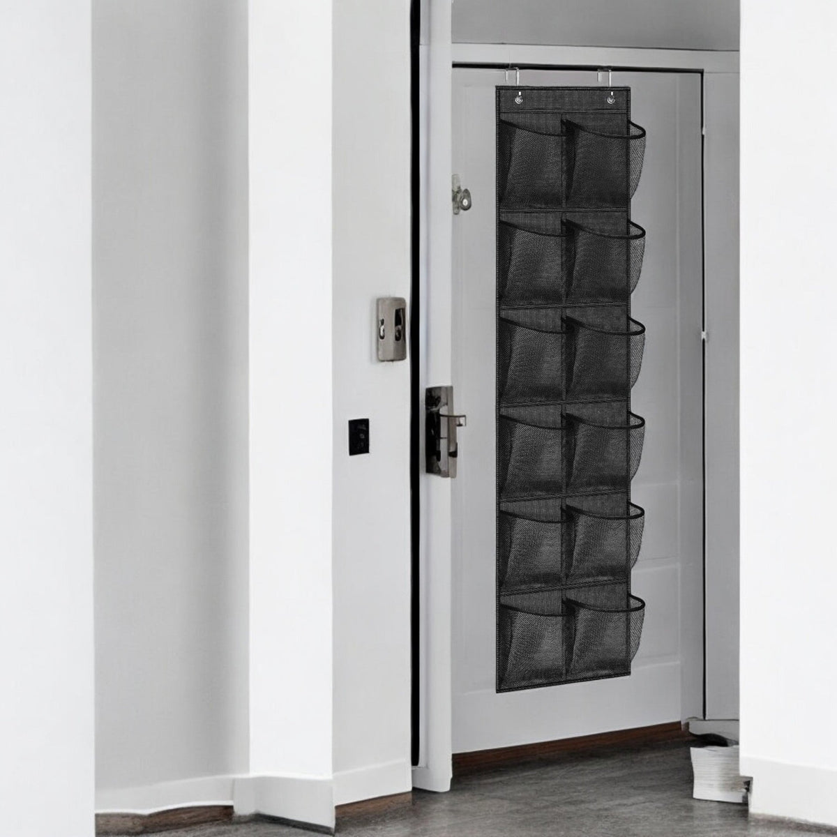 Schoenenkast Hangend - Schoenenzak 35 vakken - Opbergen van Schoenen aan Deur - Schoenenzak Grijs - Oplossing voor rondslingerende schoenen - Hoogwaardige Schoenenkast