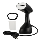 Kledingstomer – 1600W – Handstomer voor kleding – Snelle opwarming – Inclusief borstelopzetstuk & maatbeker – Zwart