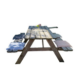 Zitkussen Stoel - Zalm - 40 cm x 40 cm x 2 cm - Geschikt voor Binnen en Buiten - Waterafstotend Materiaal - Kussentje - Stoelkussen