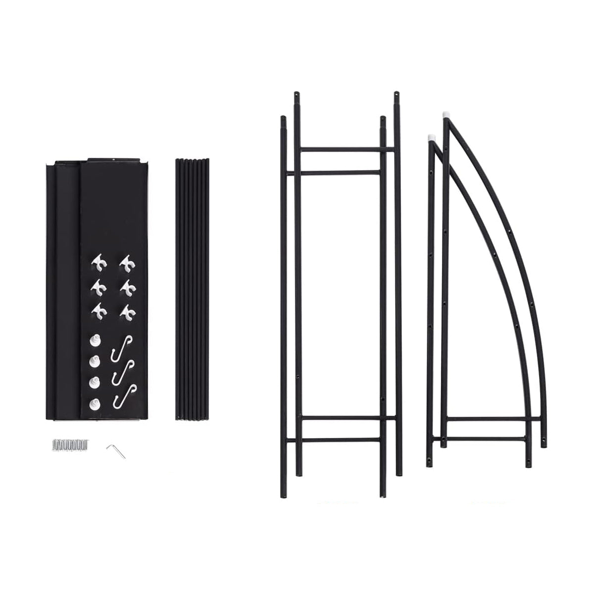 Wasmachine Ombouw - Zwart - Universeel - Wasmachine Organizer - Wasmachine Kast