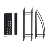 Wasmachine Ombouw - Zwart - Universeel - Wasmachine Organizer - Wasmachine Kast