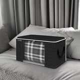 Hoogwaardige Opbergtas voor Kleding - 4 Stuks - Zwart - Organizer voor Dekbed