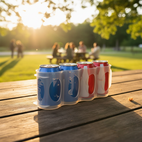 Blikjeshouder voor Koelkast - 2 Stuks - 8 Blikjes - Blikjes Organizer - Koelkast Organizer