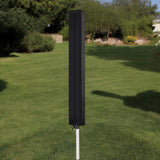 Droogmolen Hoes - Zwart - 165 x 28 cm - Hoes voor Droogmolen - Droogrek Hoes