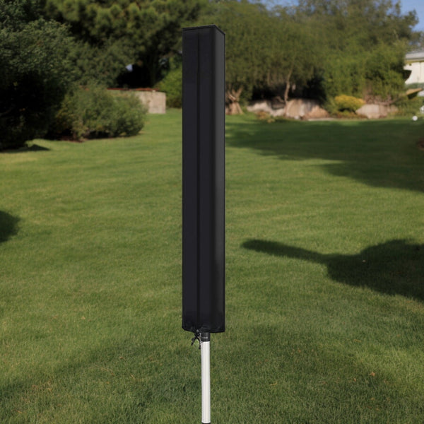 Droogmolen Hoes - Zwart - 165 x 28 cm - Hoes voor Droogmolen - Droogrek Hoes